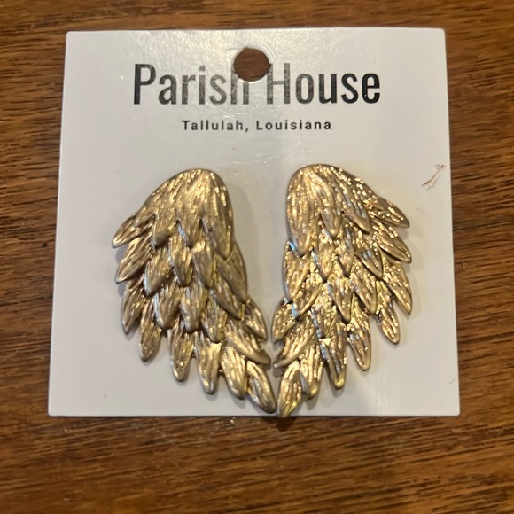 🩷Gold wing earrings - Picture 2 of 5